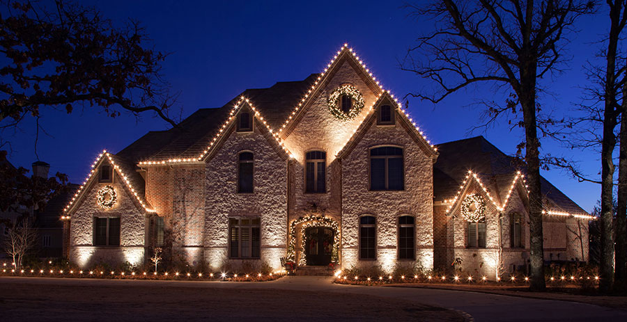 residential holiday light company chicago